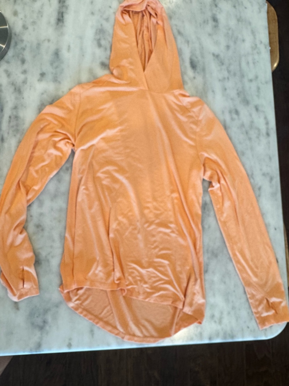 Free Fly Light Orange Women's Bamboo Shade Hoodie II